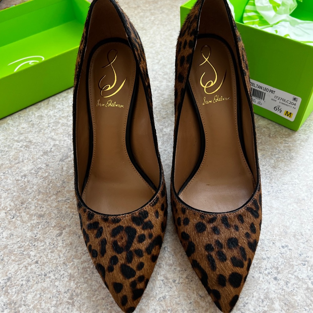 Sam Edelman Hazel Leopard Print Women's Shoes